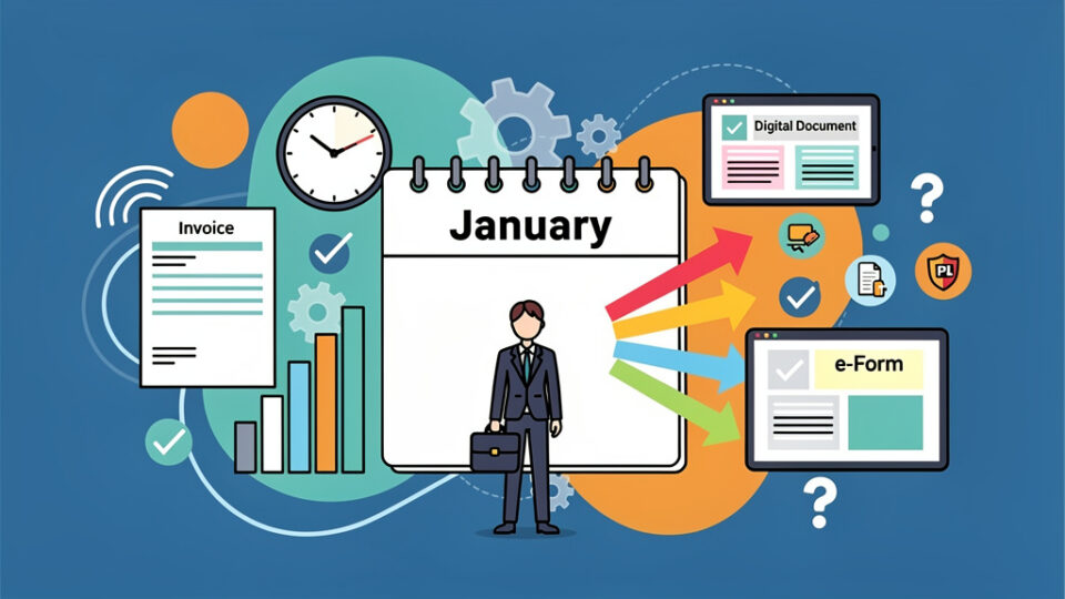 Styczeń pełen rewolucji: Nowe e-faktury, staż pracy i cyfryzacja zmieniają polski biznes – czy jesteś gotowy na nadchodzące wyzwania?